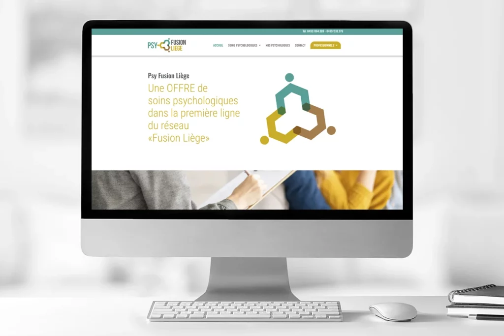 site internet Psy Fusion Liège